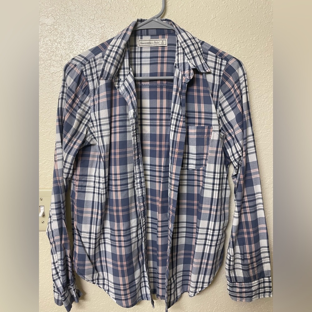 Abercrombie Plaid Button Down